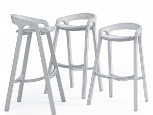 she said bar stool 3D Model