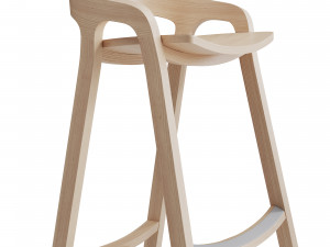 she said bar stool 3D Model