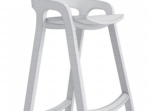 she said bar stool 3D Model