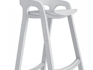 ha detto sgabello da bar Modello 3D
