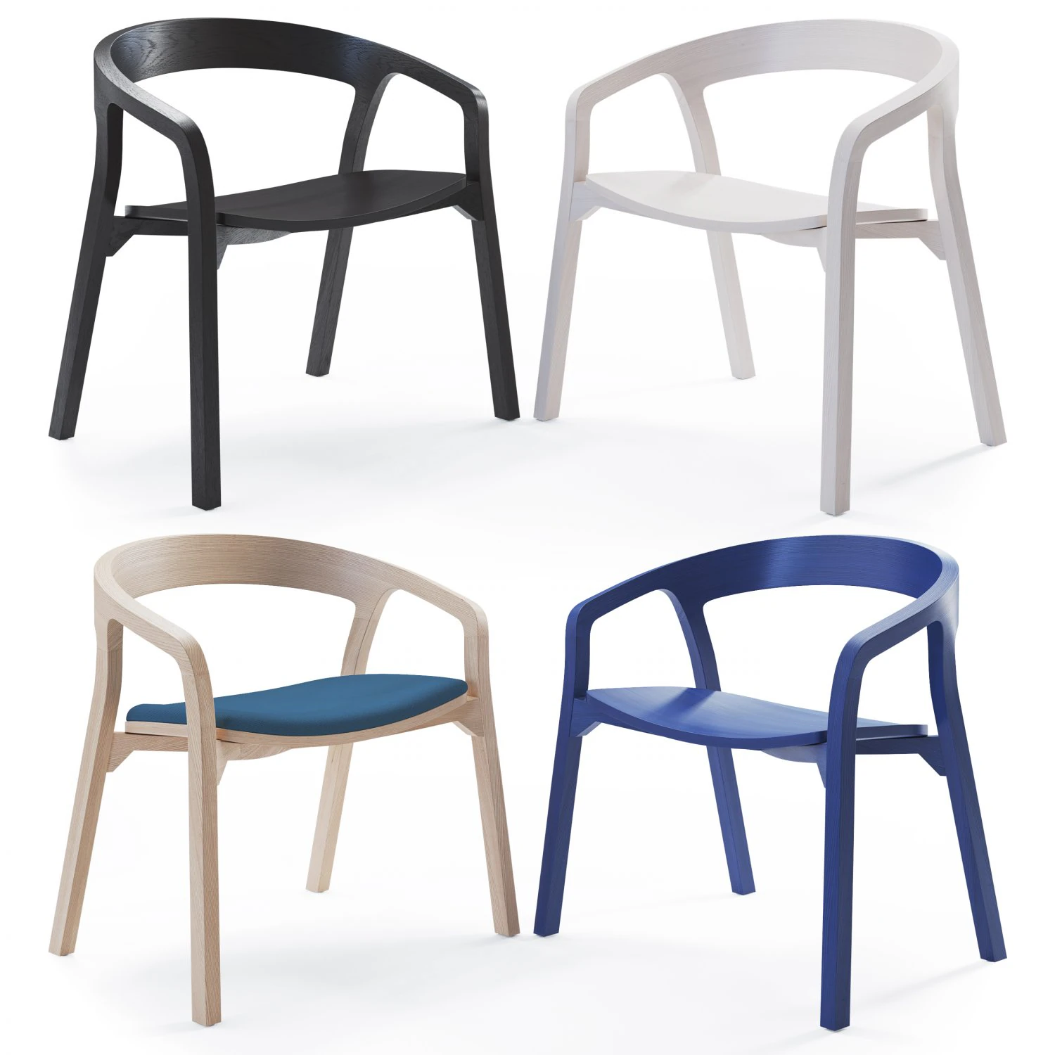 she said lowide chair 3D Model .c4d .max .obj .3ds .fbx .stl .blend 