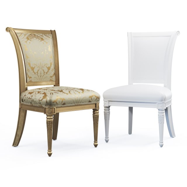 alex dining chair 3Dモデル .c4d .max .obj .3ds .fbx .stl .blend 