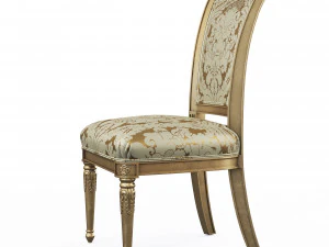 sedia da pranzo Alex Modello 3D