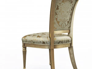 sedia da pranzo Alex Modello 3D