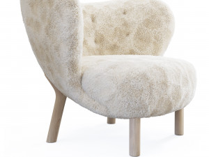 little petra armchair 3D Model