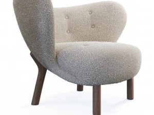 little petra armchair 3D Model