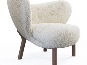 little petra armchair 3D Model