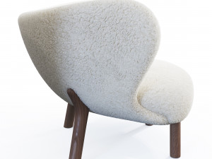 little petra armchair 3D Model