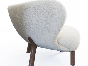 little petra armchair 3D Model