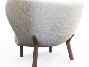 little petra armchair 3D Model