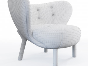 little petra armchair 3D Model