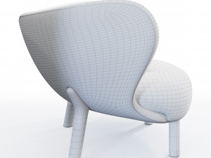 little petra armchair 3D Model