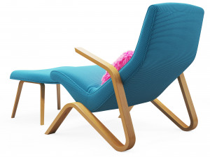 grasshopper lounge chair 3D Model