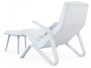 grasshopper lounge chair 3D Model