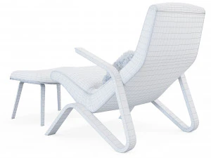 grasshopper lounge chair 3D Model