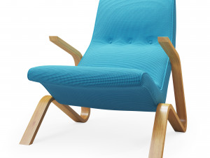 grasshopper lounge chair 3D Model