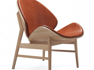 the orange chair 3D Model