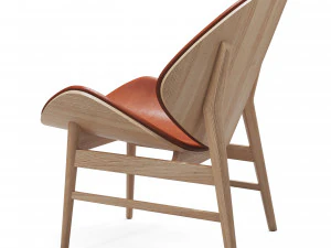 the orange chair 3D Model