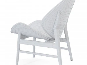 the orange chair 3D Model