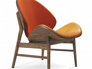 the orange chair 3D Model