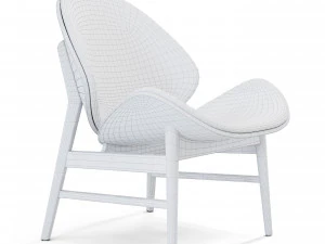 the orange chair 3D Model