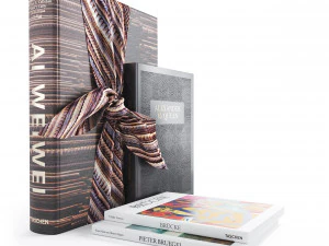 book set 2 3D Model