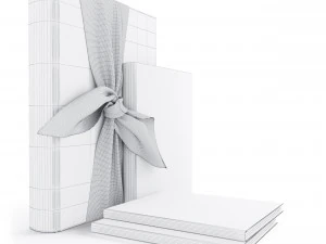 book set 2 3D Model