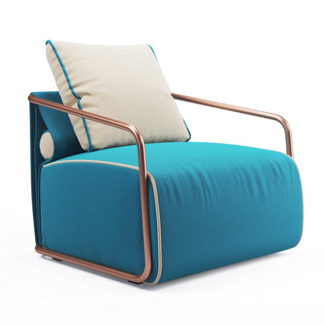 adex lounge armchair Modello 3D .c4d .max .obj .3ds .fbx .stl .blend 