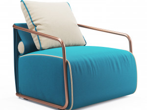 adex lounge armchair 3D Models