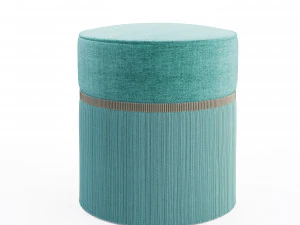 couture plain pouf 3D Model