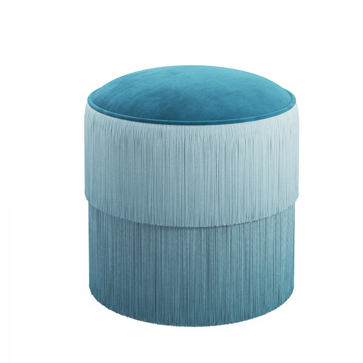 fringes ottoman 3D Model .c4d .max .obj .3ds .fbx .stl .blend 
