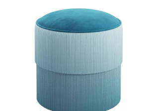fringes ottoman 3D Model