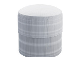 fringes ottoman 3D Модель