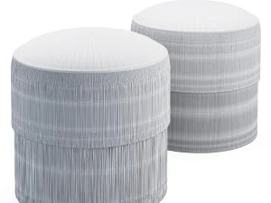 fringes ottoman 3D Model