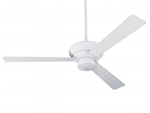ventilador de techo est&aacute;ndar altus Modelo 3D