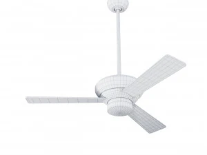 ventilador de techo est&aacute;ndar altus Modelo 3D