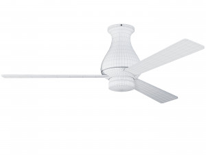 altus flush ceiling fan 3D Model