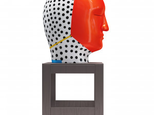 jun kaneko head sculpture 3D 模型