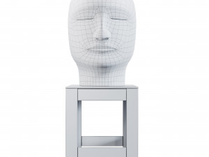 jun kaneko head sculpture 3D 模型