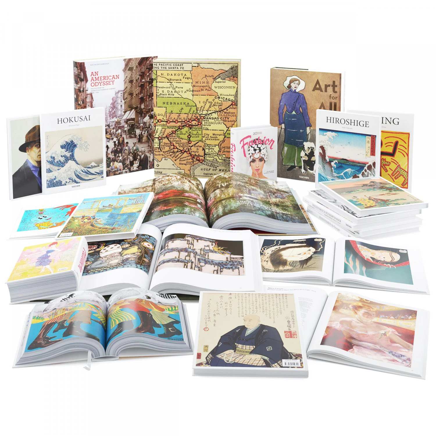 book set 4 3D Model .c4d .max .obj .3ds .fbx .stl .blend 