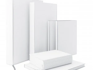 book set 4 3D Model
