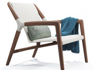 tela armchair 3D Модель
