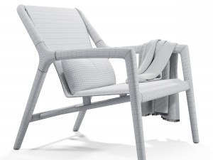 tela armchair 3D Model