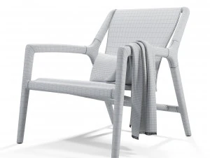 tela armchair 3D Model