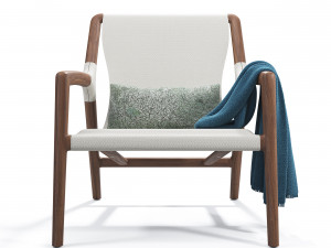 tela armchair 3D Model