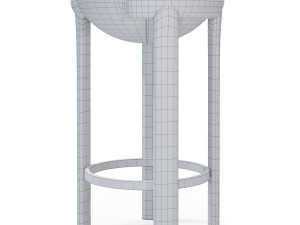 toupis bar stool Modèle 3D