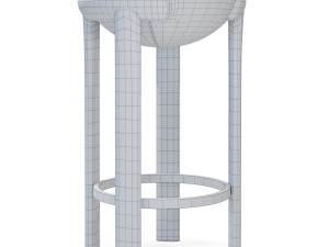toupis bar stool Modèle 3D