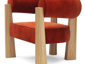achille armchair 3D Model