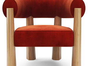 achille armchair 3D Model