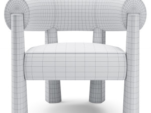 achille armchair 3D Model